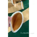 Tie à cartouche à filtre en titane fritté microporeux